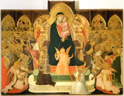 Maesta by Ambrogio Lorenzetti